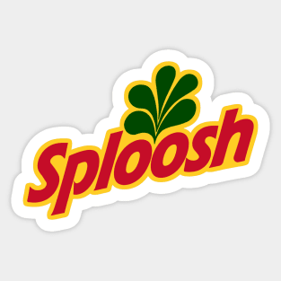 Sploosh Sticker